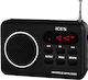 Ices IMPR-112 Tabletop Radio Rechargeable with ...