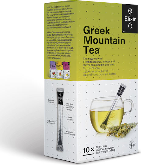 Elixir Mountain Tea Greek Mountain 10 Bags 20gr 10pcs