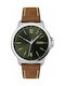 Hugo Boss Lead Watch Battery with Brown Leather Strap