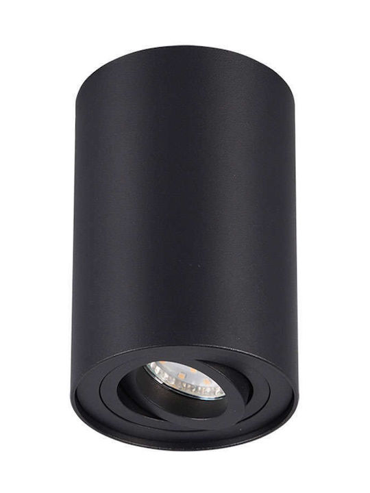 Trio Lighting Cookie Single Spot GU10 Black