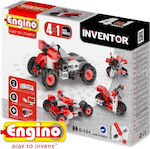 Engino Joc de construcție din plastic Inventor 4 in 1 Bikes Models