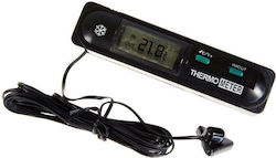 Bottari Digital Thermometer In-Out Car Thermometer, Clock and Compass Digital Instrument