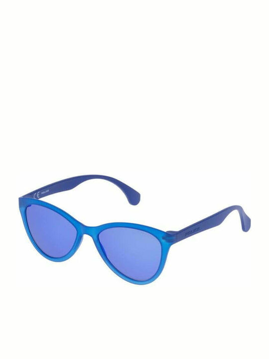 Police Sonnenbrillen mit Blau Rahmen SPL086 U43B