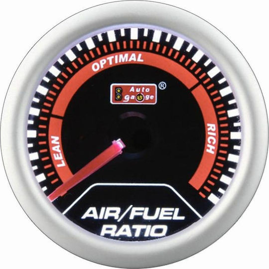 Auto Gauge Hallmeter Αναλογικό Όργανο Turbo Timer Αυτοκινήτου 58mm 2" Smoke