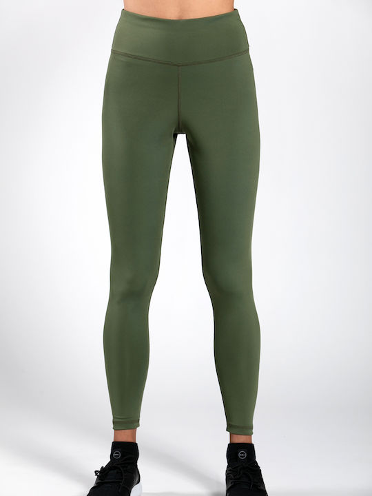 Lift & Shape 17-29112-33 Training Women's Cropped Leggings Khaki