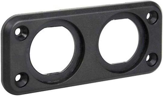 Lampa Für das Auto Doppelter für Steckdosen 105x45mm zur Montage auf Dashboard