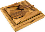 Wooden Design Puzzle Tangram 14 Pieces