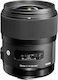 Sigma Full Frame Φωτογραφικός Φακός 35mm f/1.4 DG HSM Art Wide Angle για Nikon F Mount Μαύρος