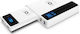 Crony YC-008 Power Bank 5000mAh with 2 USB-A Ports Quick Charge 3.0 White