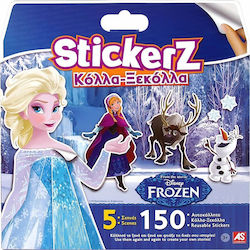 AS Autocolante Stickerz Κόλλα Ξεκόλλα Frozen 1080-08105