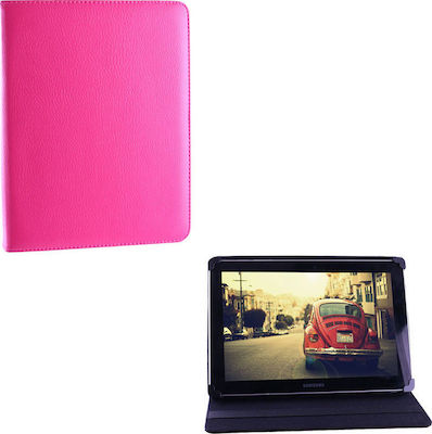 Volte-Tel Stand Flip Cover Piele artificială Fuchsia (Universal 8" - Universal 8") 8159244