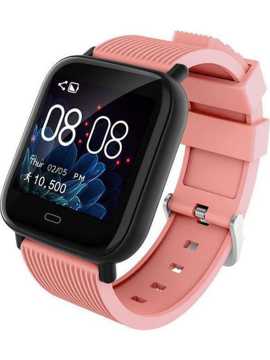 G20 Smartwatch με Παλμογράφο (Ροζ) Skroutz.gr