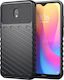 Hurtel Thunder Series Umschlag Rückseite Kunststoff Schwarz (Redmi 8A)