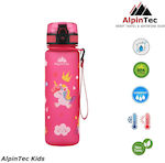 AlpinPro Kids Plastic Water Bottle C-500 Pink 500ml