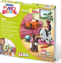 Staedtler Fimo Pet Детски Полимерна Глина Подре...