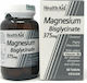 Health Aid Magnesium Bisglycinate 375mg 60 Registerkarten