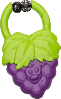 Infantino Grape Teething Rattle made of Plastic for 0 m+ 1pcs