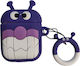 Lykl Purple Monster Θήκη Σιλικόνης σε Μωβ χρώμα για Apple AirPods