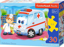 Kids Puzzle Ambulance Doctor 30pcs Castorland