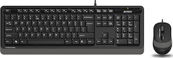 A4Tech F1010 Set tastatură și mouse UK