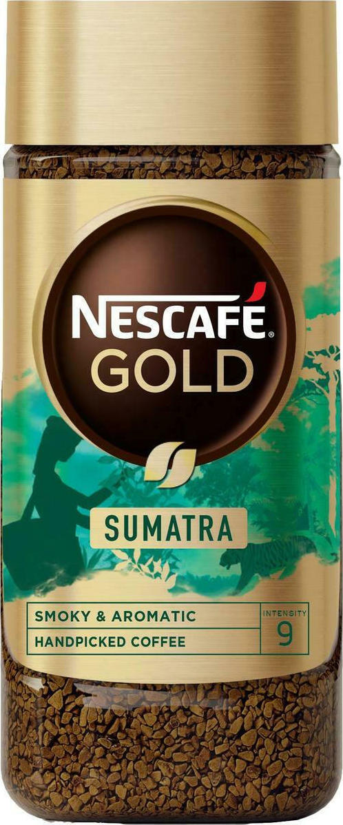 Nescafe Στιγμιαίος Καφές Indonesia Gold Origins Sumatra με Άρωμα 100gr ...
