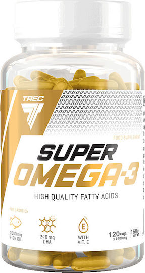 Trec Super Omega 3 Fish Oil 120 caps