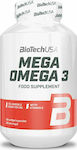 Biotech USA Mega Omega 3 with Vitamin E Ulei de pește 180 softgels