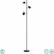 Trio Lighting Narcos LED Floor Lamp H154xW18cm. with Warm White Light Black