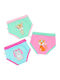 Zoocchini Woodland Princesses Kids' Set with Briefs Multicolored 3pcs