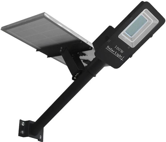 Optonica Street Solar Light 100W 1950lm Cold White 6500K with Motion Sensor, Photocell and Remote Control IP65