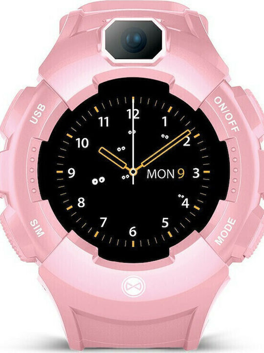 Forever Kids' Smartwatch Care Me 2G with GPS & Camera Pink