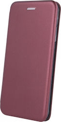 Senso Oval Stand Synthetic Leather Book Burgundy (Xiaomi Mi Note 10 / Mi Note 10 Pro)