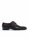 914T Handmade Men's Leather Dress Shoes Knit Black 914T/ST191