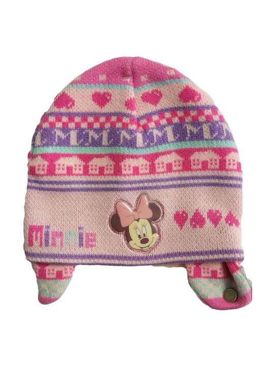 Stamion Disney Minnie Căciuliță Tricotată Roz