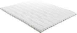 Cosmostrom Soft Topper Foam με Αποσπώμενο Κάλυμμα & Λάστιχα Εφαρμογής