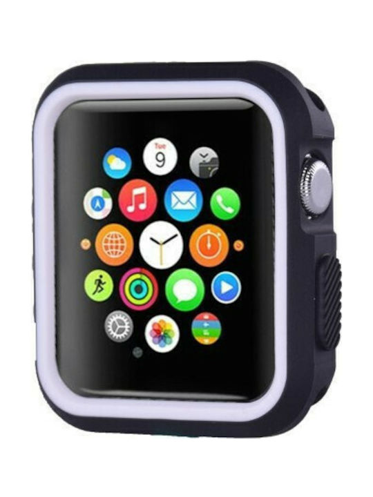 Silicone Case in Black color for Apple Watch 38mm