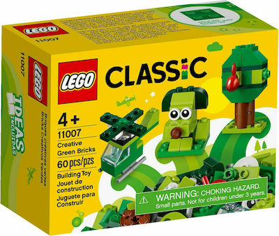 Lego Classic Creative Green Bricks for 4+ Years Old 11007