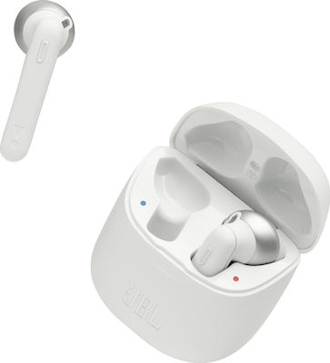 JBL Tune 220TWS Earbud Bluetooth Handsfree Headphone with Charging Case White