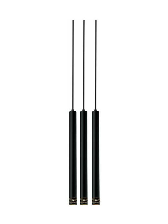 Luma Pendant Lamp 3xG9 Black