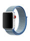 Nylon Velcro Λουράκι Υφασμάτινο Γαλάζιο (Apple Watch 42/44mm)