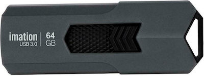 Imation Iron 64GB USB 3.0 Stick Γκρι