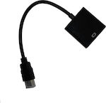 NG Μετατροπέας HDMI male σε VGA female (NG-HDMI-VGA-01)