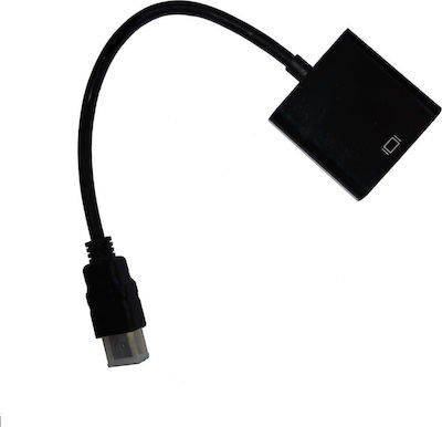 NG Μετατροπέας HDMI male σε VGA female (NG-HDMI-VGA-01)