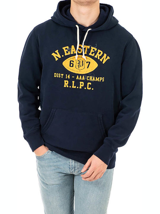 Ralph Lauren Men's Sweatshirt with Hood Blue 710722652001