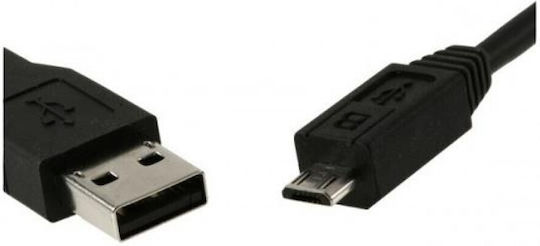 NG Regular USB 2.0 to micro USB Cable Μαύρο 1.8m (NG-MICROUSB-2M)