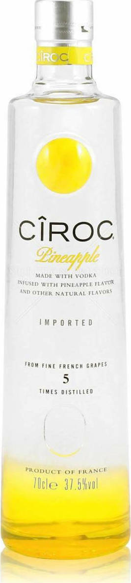 Cîroc Vodka Pineapple 0,7L (37,5% Vol.) – www.