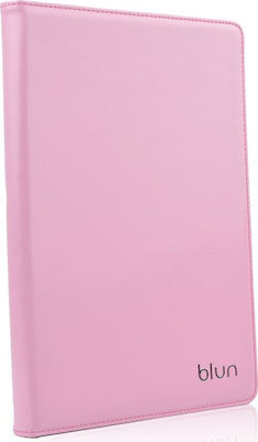 Blun Universal Flip Cover Synthetic Leather Pink (Universal 10")