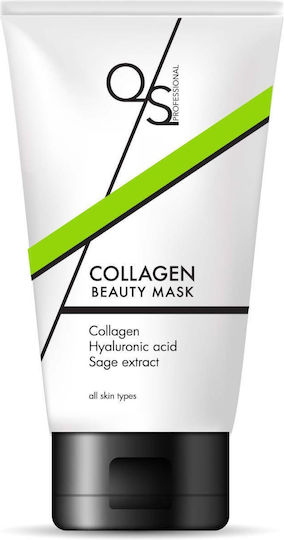 QS Professional Collagen Μάσκα Ομορφιάς Προσώπου για Αναζωογόνηση 75ml