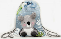 Paperpack Net Koala Παιδική Τσάντα Πουγκί Μπλε 25εκ. Paperpack Net Koala Παιδική Τσάντα Πουγκί Μπλε 25εκ.