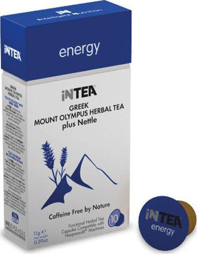 Inbeverages Κάψουλες Τσάι Energy Ελληνικό Του Βουνού Συμβατές με Μηχανή Nespresso 10caps